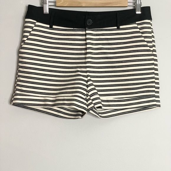 LUCY & CO. Cotton Striped Shorts - Picture 1 of 5